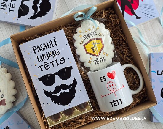 Dāvanu komplekts  "Pasaulē labākais tētis!"